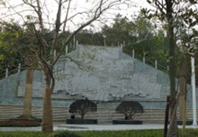 湖南长沙岳麓区政府雕塑